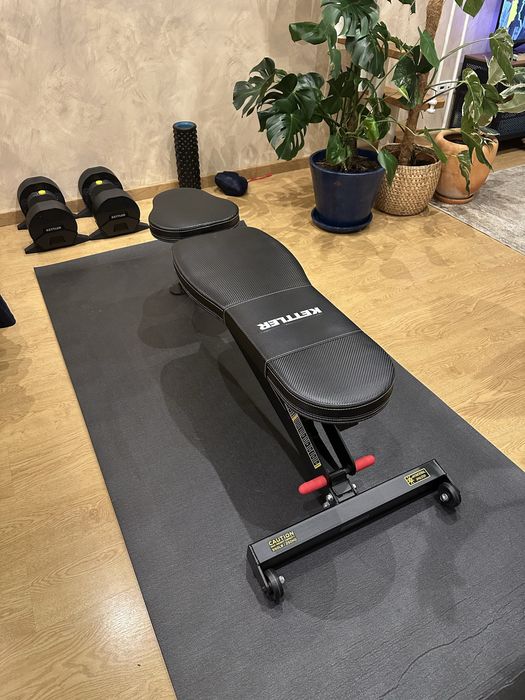 Banco de Musculação KETTLER Ajustável (Multiposições)