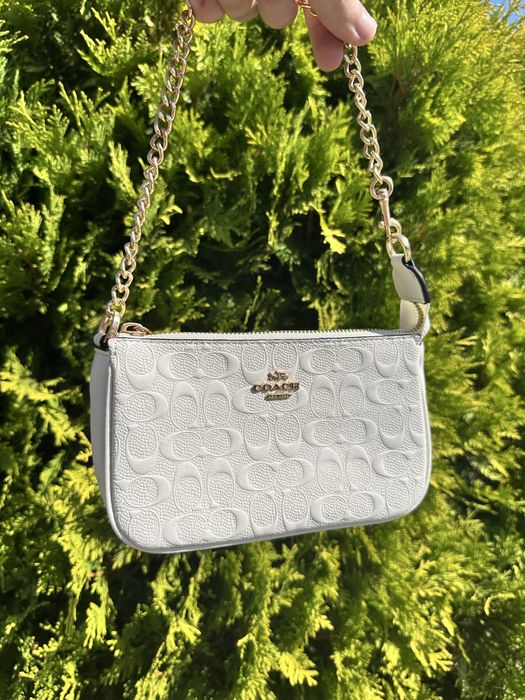 Torebka coach mini biala