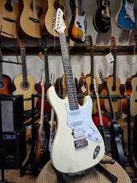 Aria 714 Standard  VW gitara elektryczna 714STD Vintage White