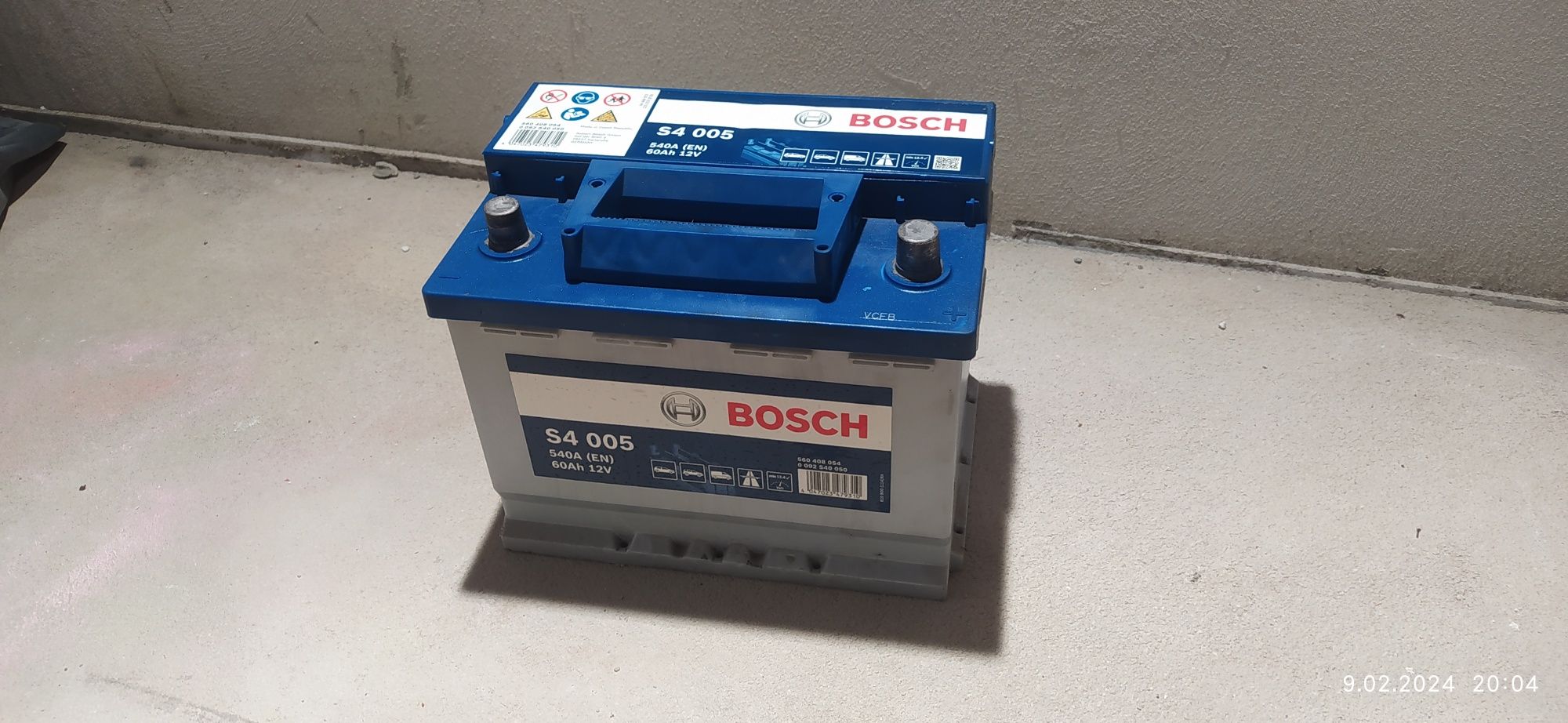 Akumulator Bosch 60Ah 540mA S4