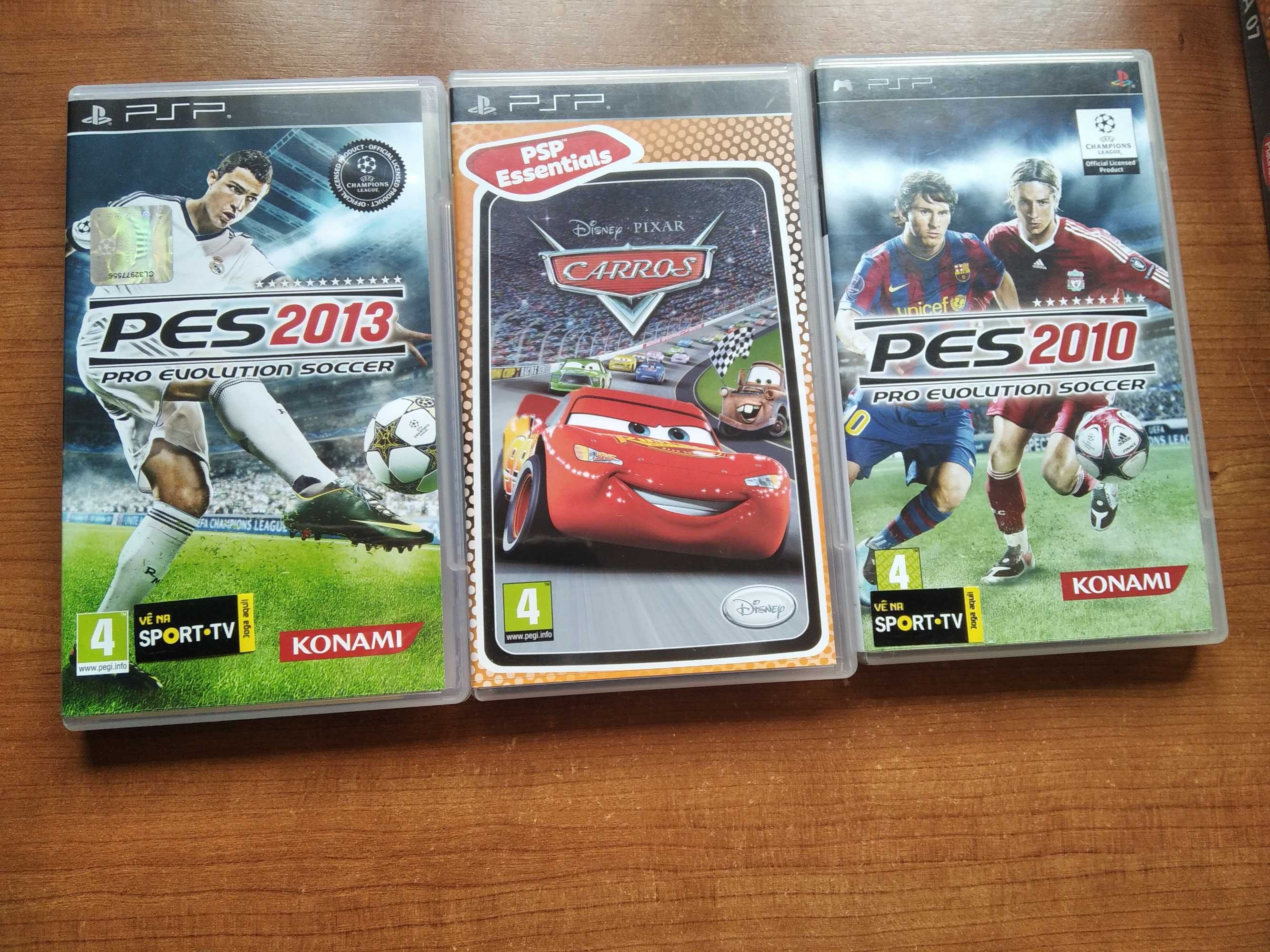 3 Jogos PSP a 10 Euros