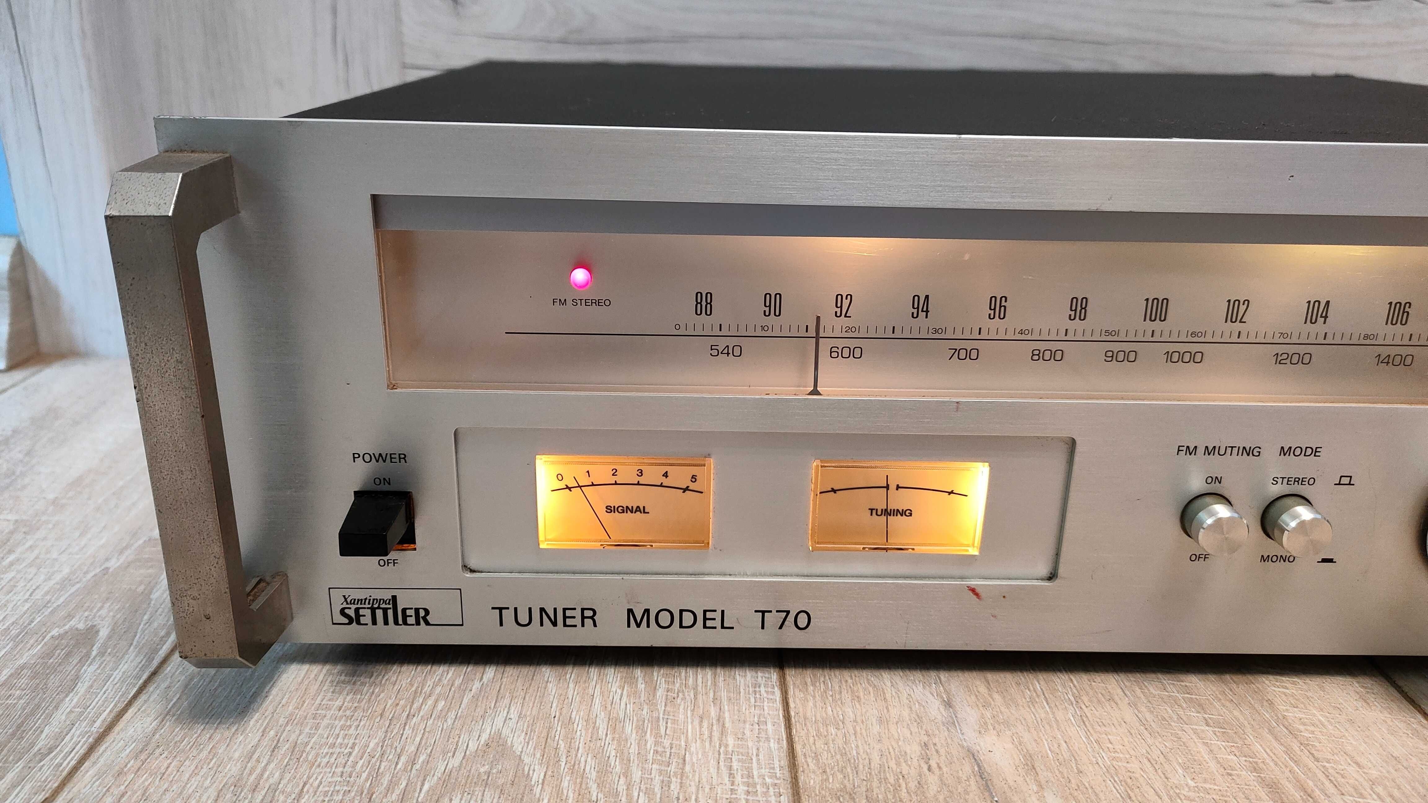 Tuner XANTIPPA SETTLER model T70 ! OKAZJA BDB STAN ! 100 % Sprawny !