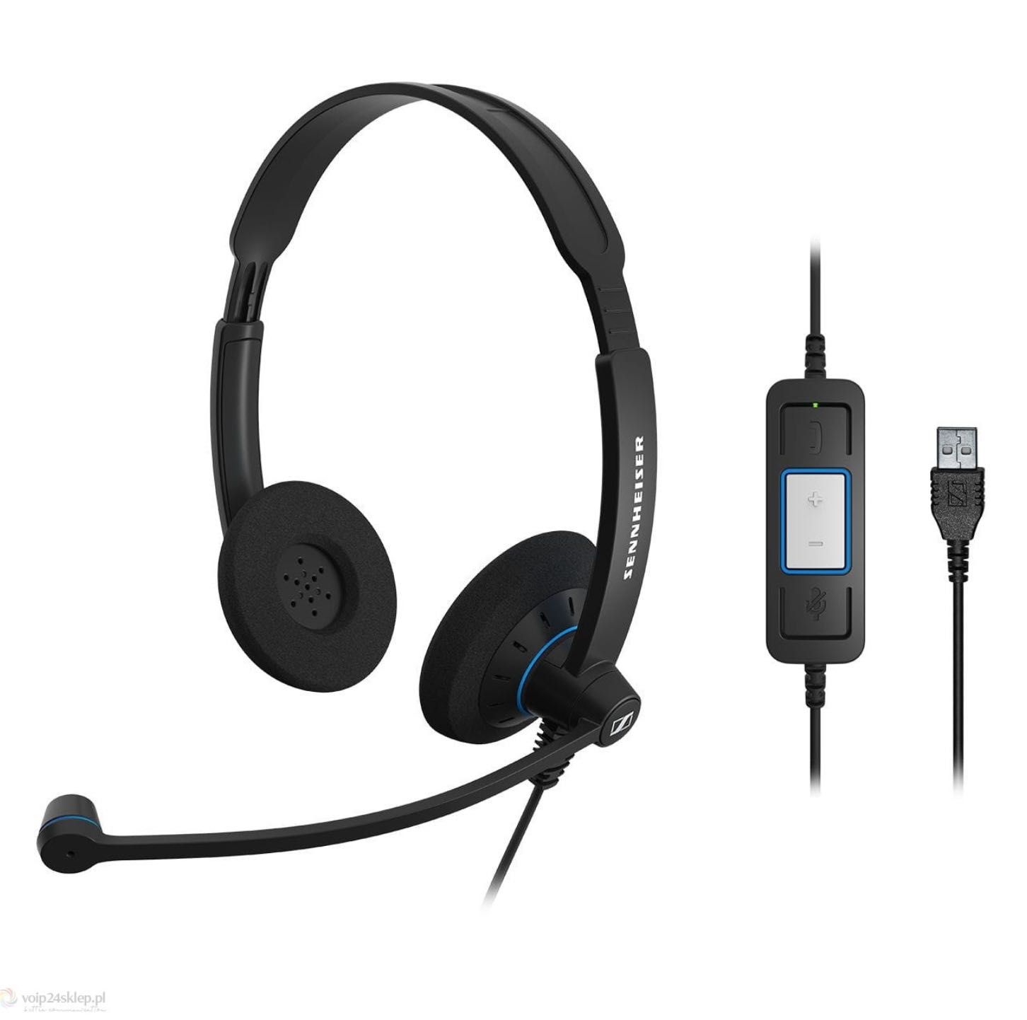 Słuchawki do komputera Sennheiser SC 60 USB ML