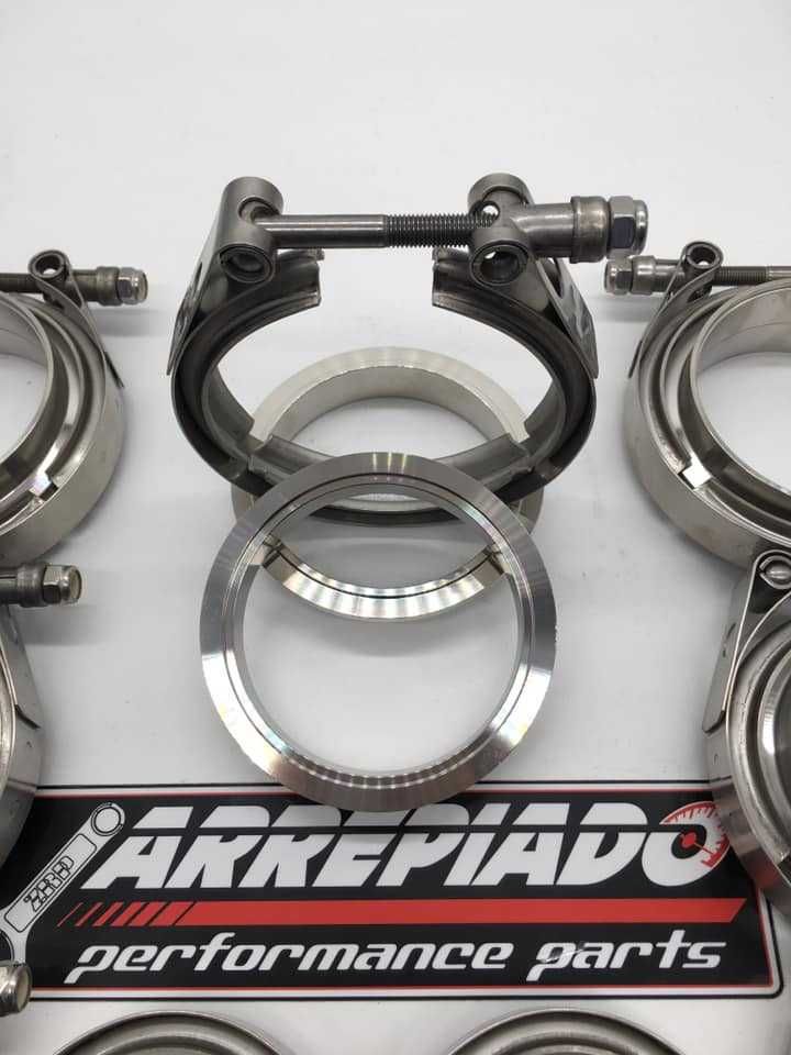 ABRAÇADEIRAS V-BAND INOX