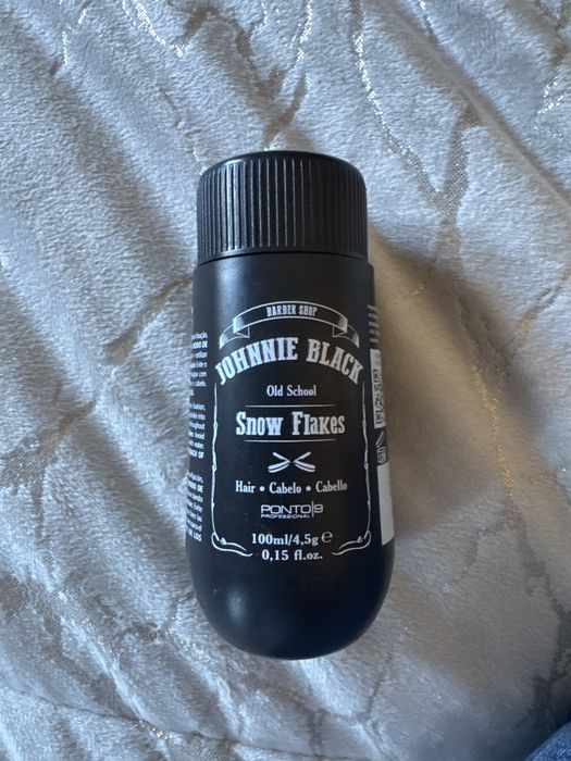 Fibras Capilares Johnnie Black Snow Flakes – Novo