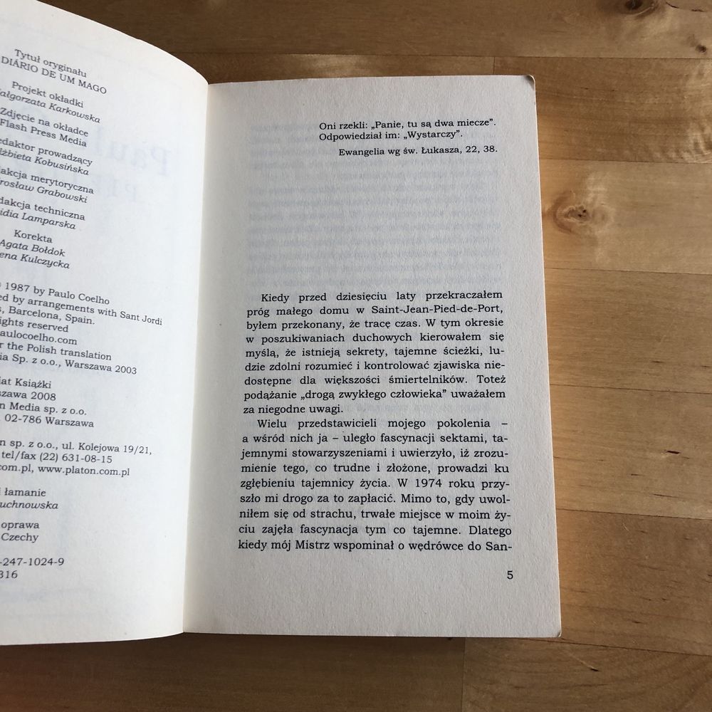 Książka Pielgrzym - Paulo Coelho