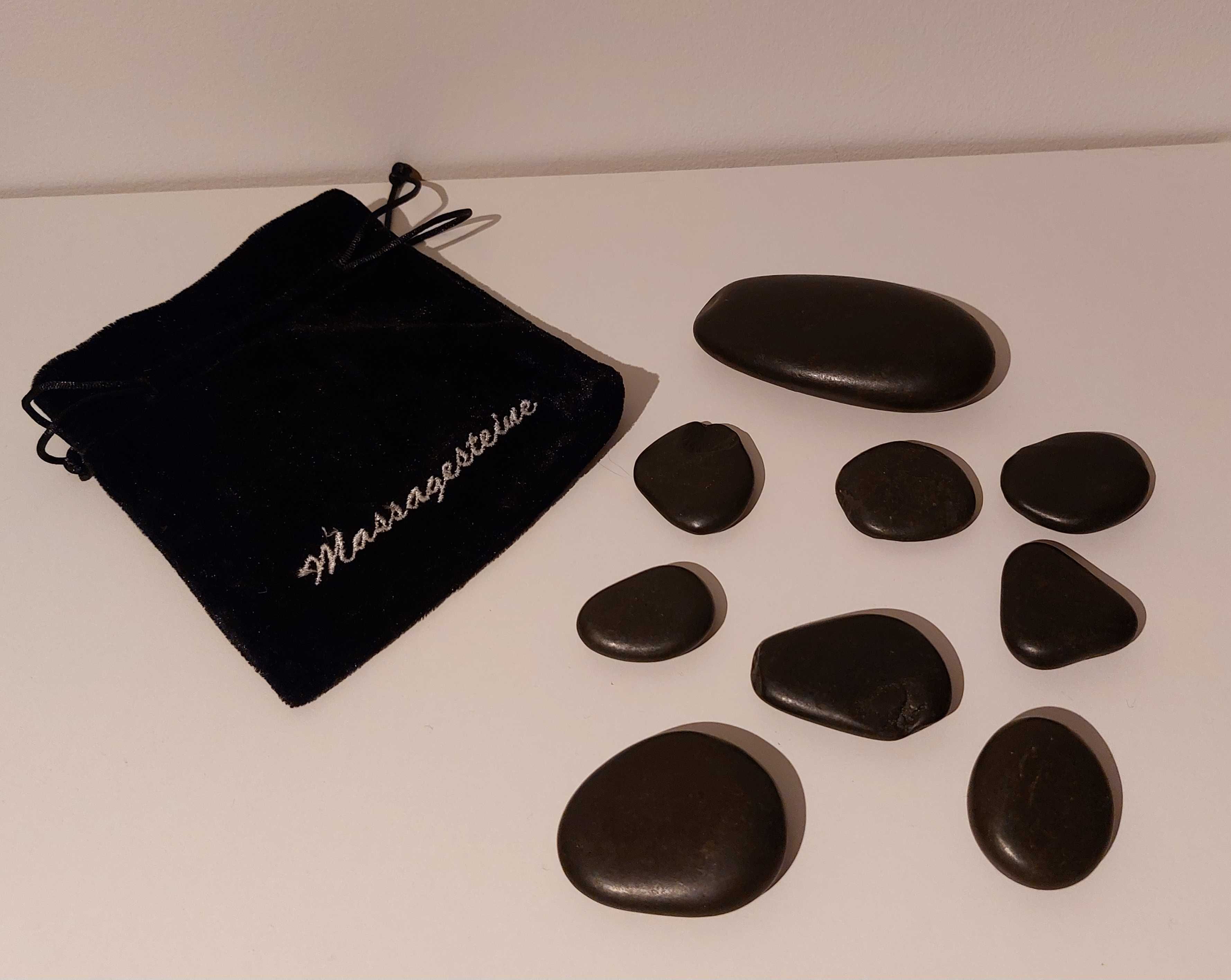 Bazaltowe kamienie do masażu