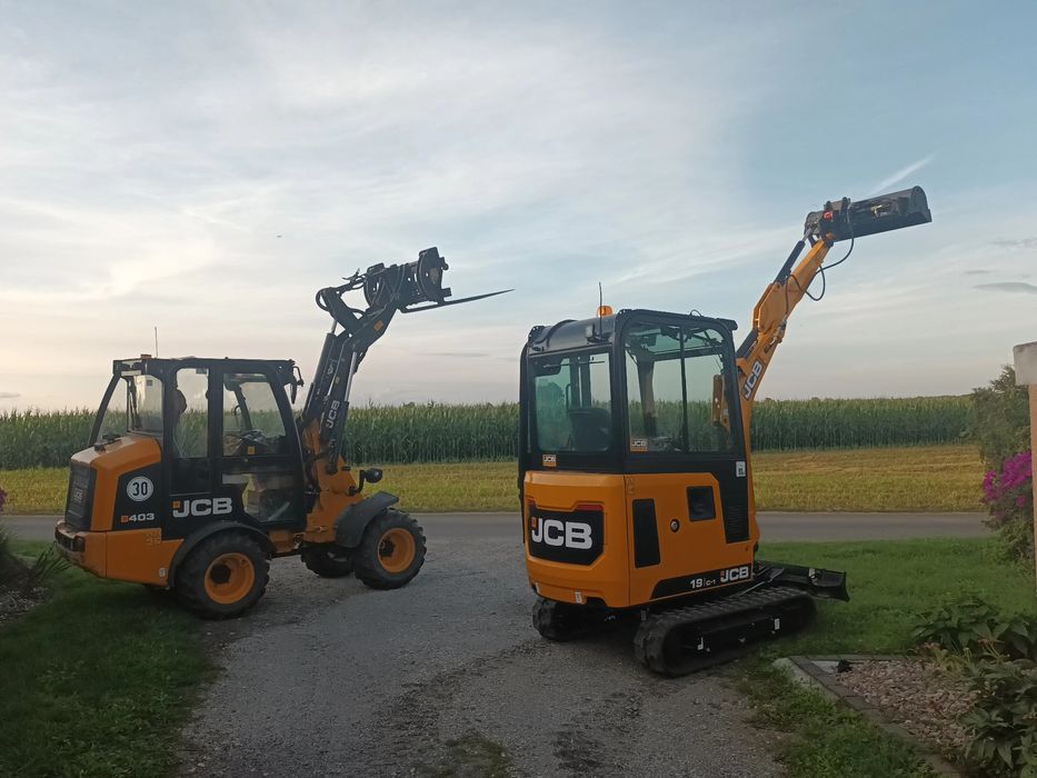 Usługi minikoparką