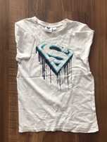 t-shirt, koszulka z krótkim rękawkiem Superman r. 134/140
