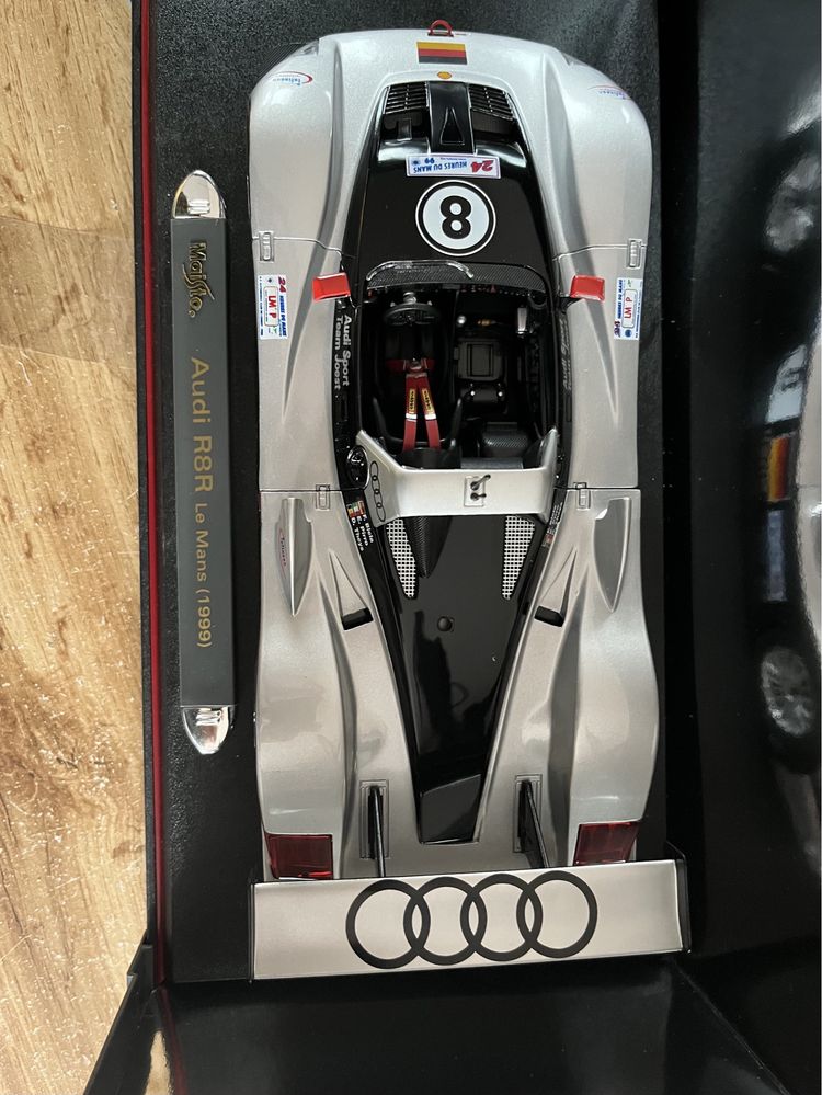 Maisto Audi R8R Le Mans (1999) - model kolekcjonerski 1:18