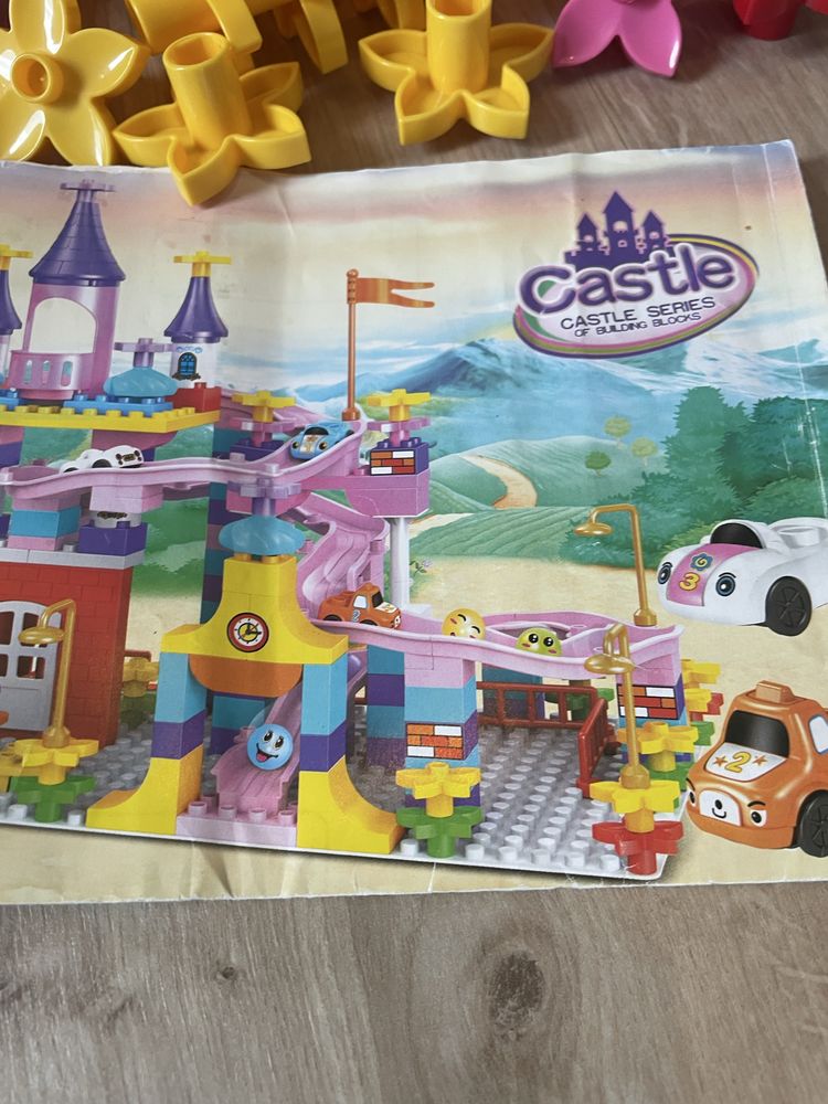 Klocki kompatybilne z lego duplo3+ zamek