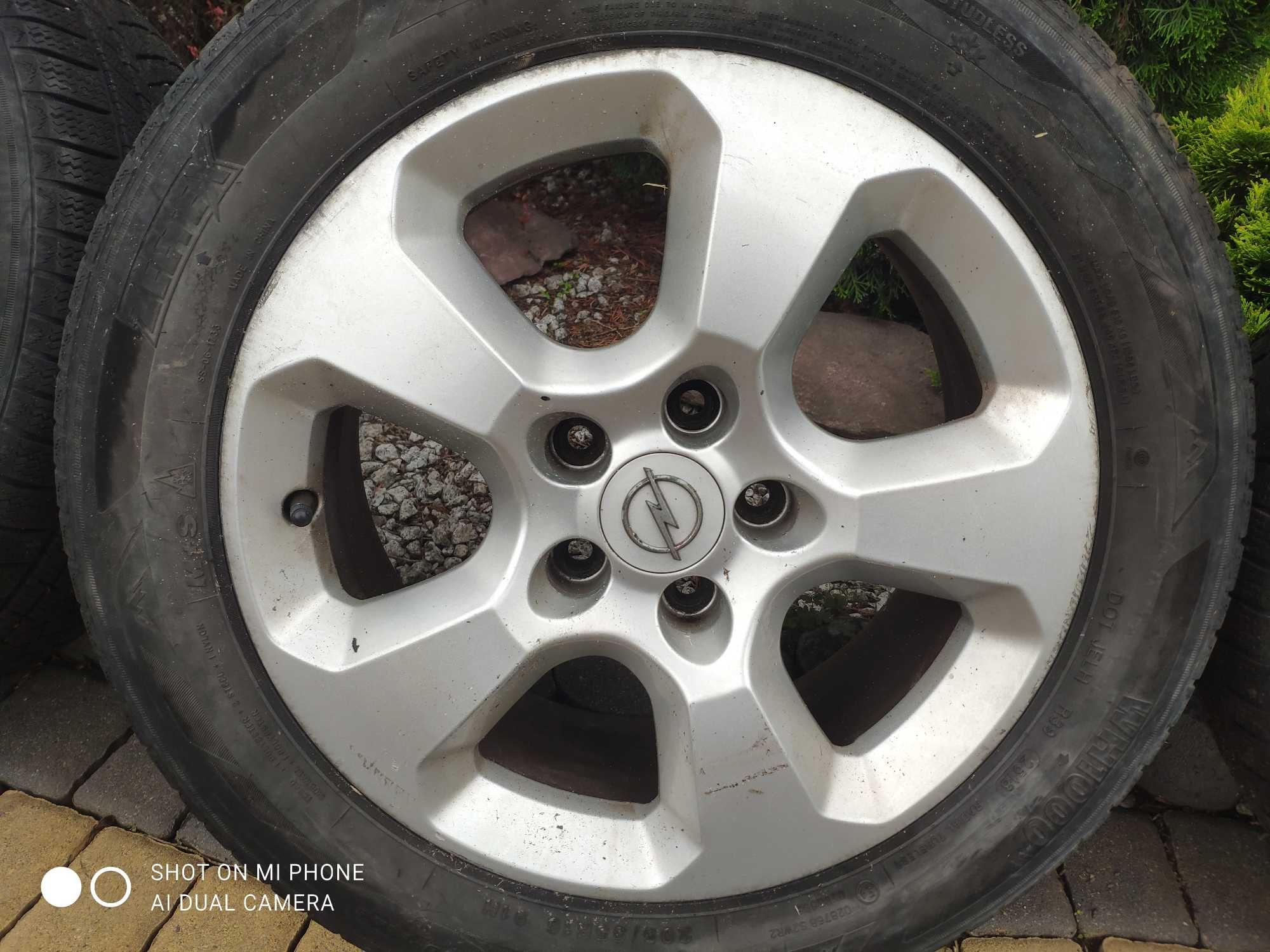 Koła opony felgi OPEL 5x110 16 " ALUSY na zimę 205/55R16 zimowe komple