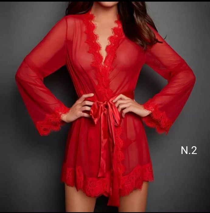 Vestido /Lingerie sexy com transparências