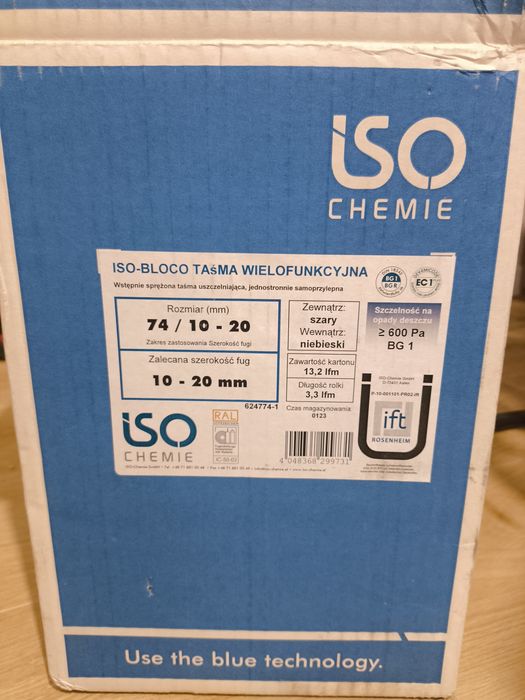 Taśma montażowa rozprężna iso-bloco