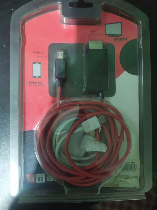 Adaptador para ligar telemóvel Android a televisão hdmi