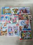 Zestaw puzzle dzieci dziewczynki Frozen Elza Biedronka Masza