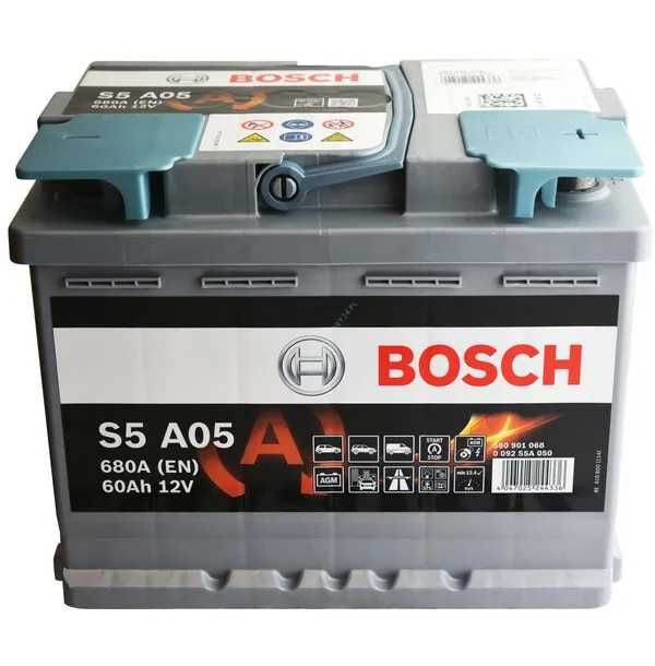 Akumulator Bosch AGM START-STOP S5 A05 12v 60AH 680A P+ RADOM