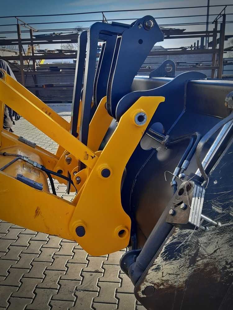 Szybkozłącze mechaniczne przednie do JCB 3CX 4CX - Kompletne z Widłami