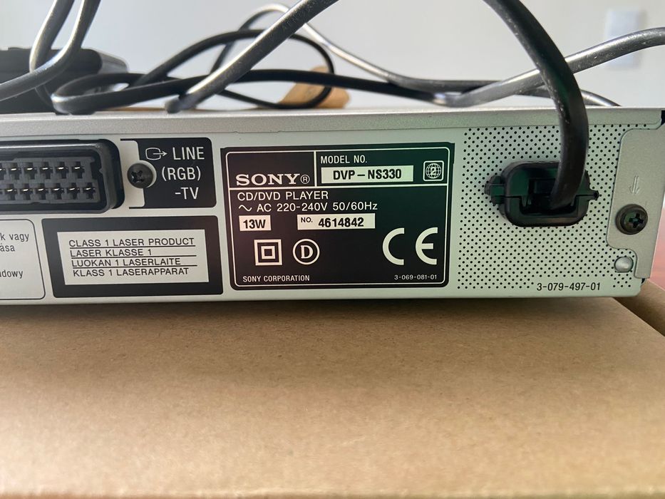 Leitor de DVD Sony DVP NS330