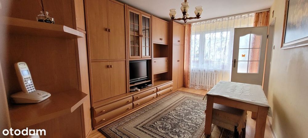 Mieszkanie, 3 pokoje, 44,30 m2, balkon, Centrum
