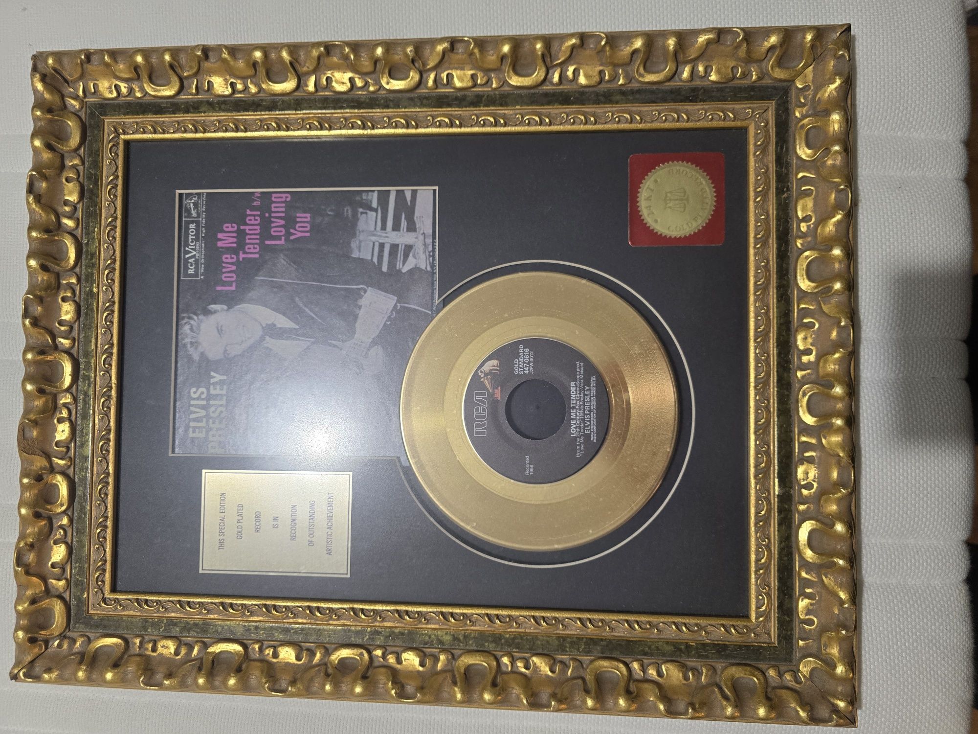 Discos banhados 24k