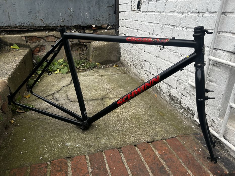 Frameset rama CRO-MO, cr-mo Schwinn Cross Cut koła 28