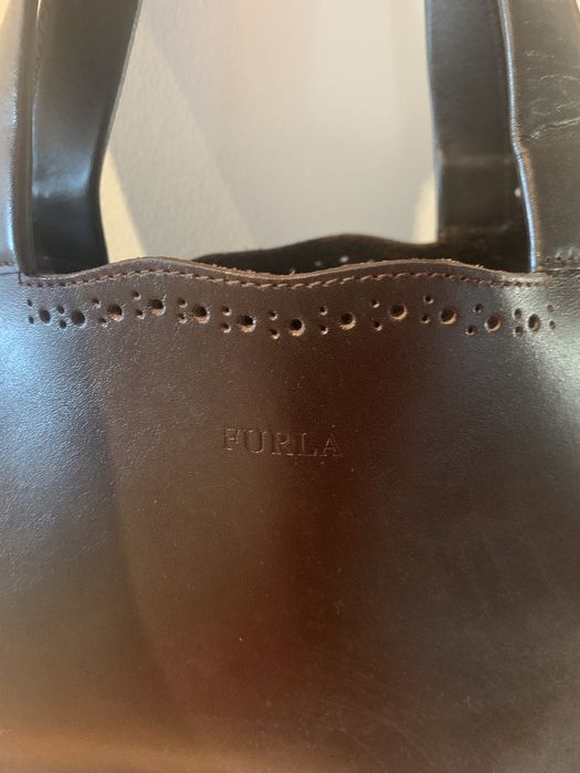 Mala FURLA pele em bom estado