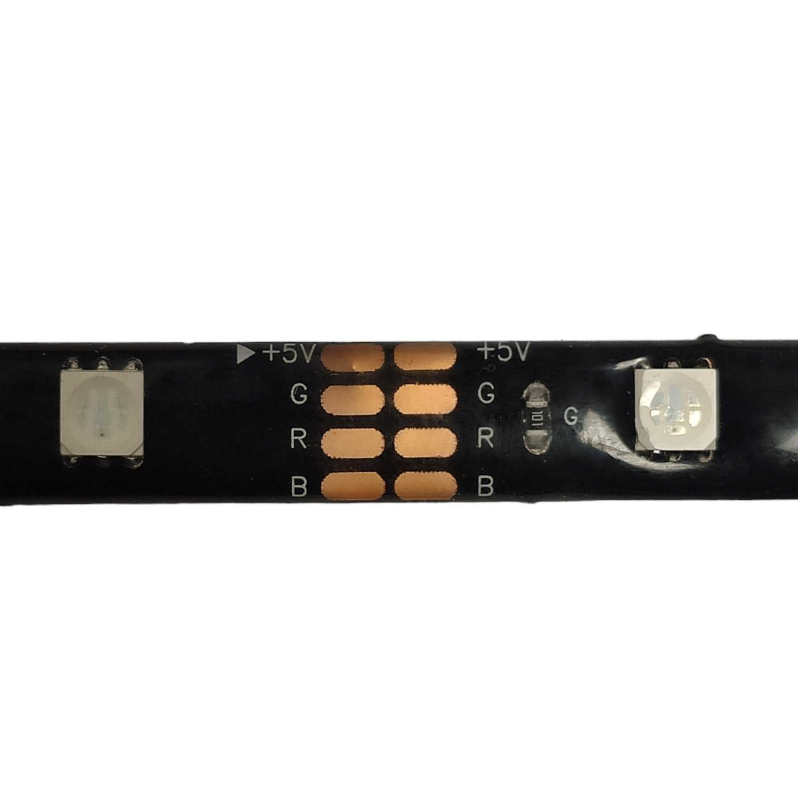 Светодиодная лента работает от USB LED 5050 RGB комплект 5 метров