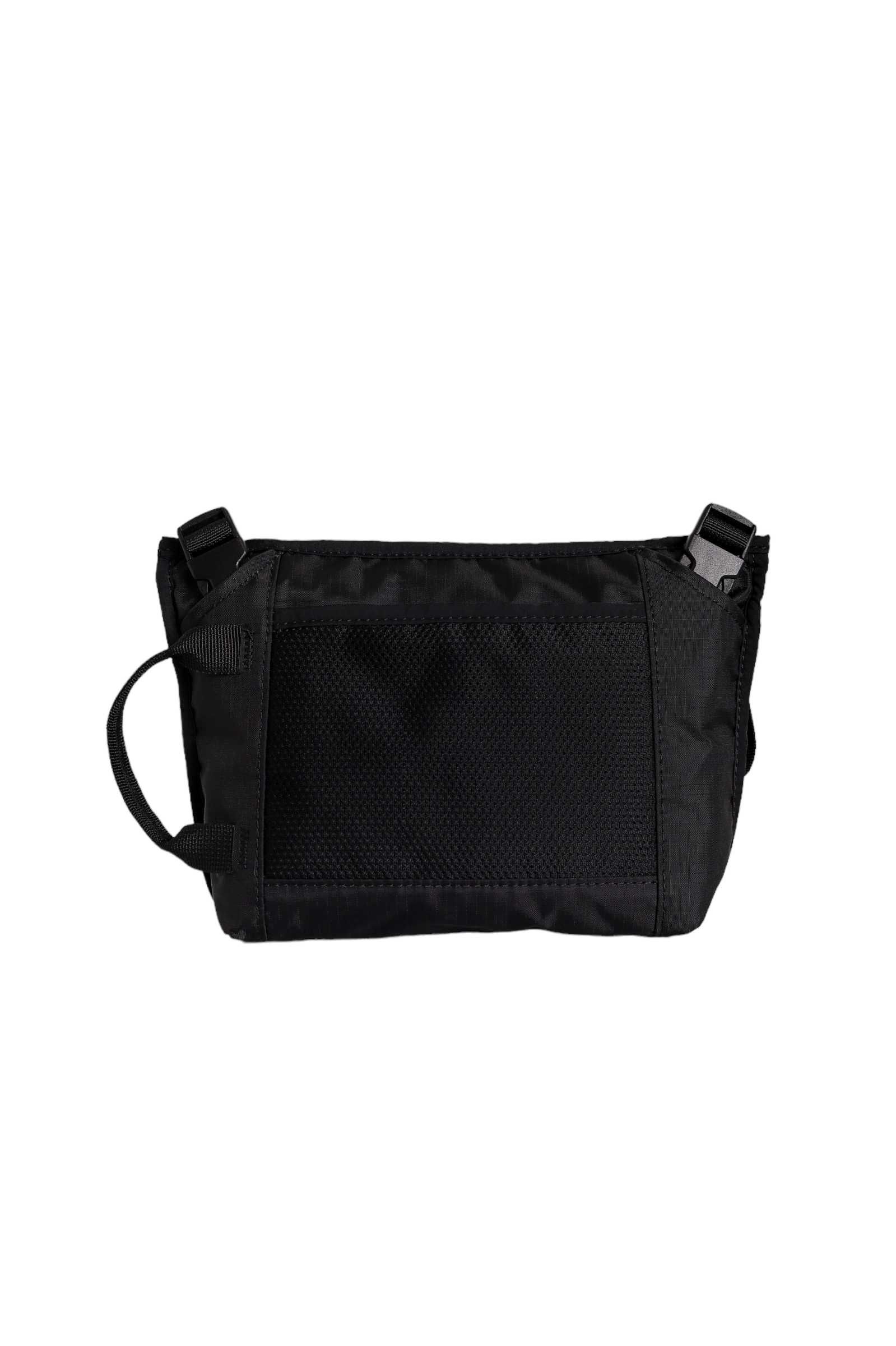 Сумка Acne Studios Logo plate belt bag Black