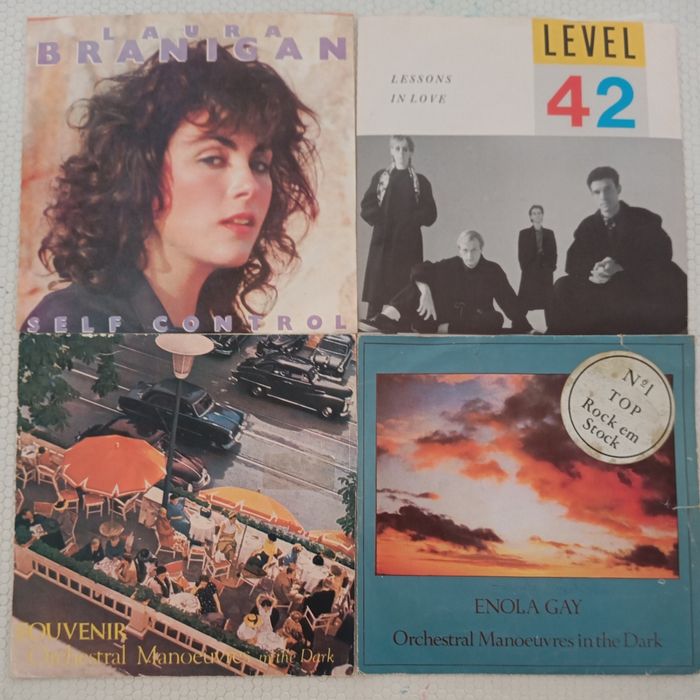 Discos em vinil 7", desde 1€ cada