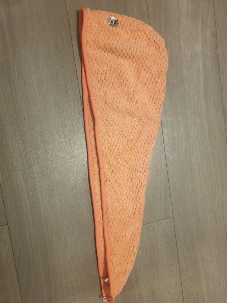 Ręcznik do włosów turban mikrofibra chłonny