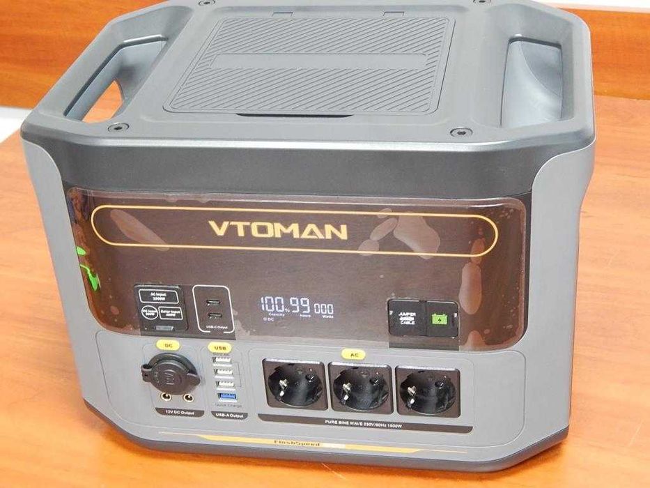 Зарядна станція Vtoman 1500, 1548Вт\г, 1500W