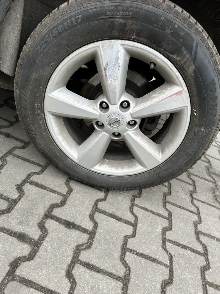 Felgi Nissan Qashqai J10 R17 komplet
