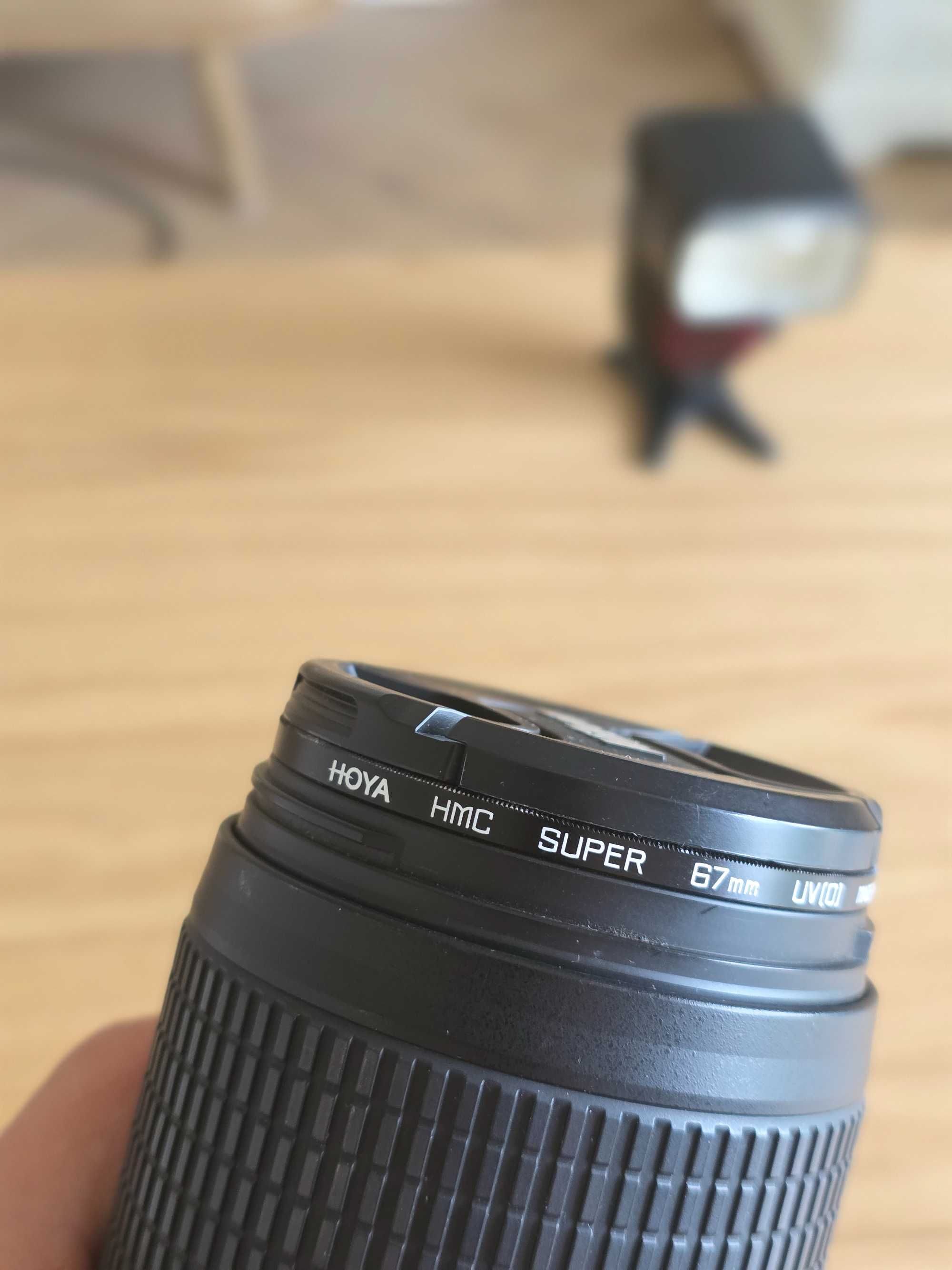 Nikon Nikkor 70-300 mm VR AF-S SWM IF-ED teleobiektyw pod FF bdb stan