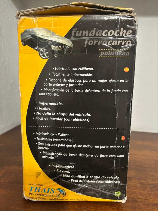 Capa Carro Tamanho M