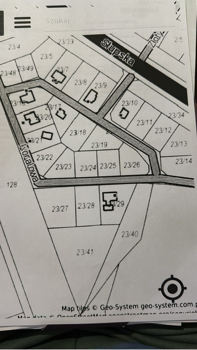 Działka budowlana Bydlino