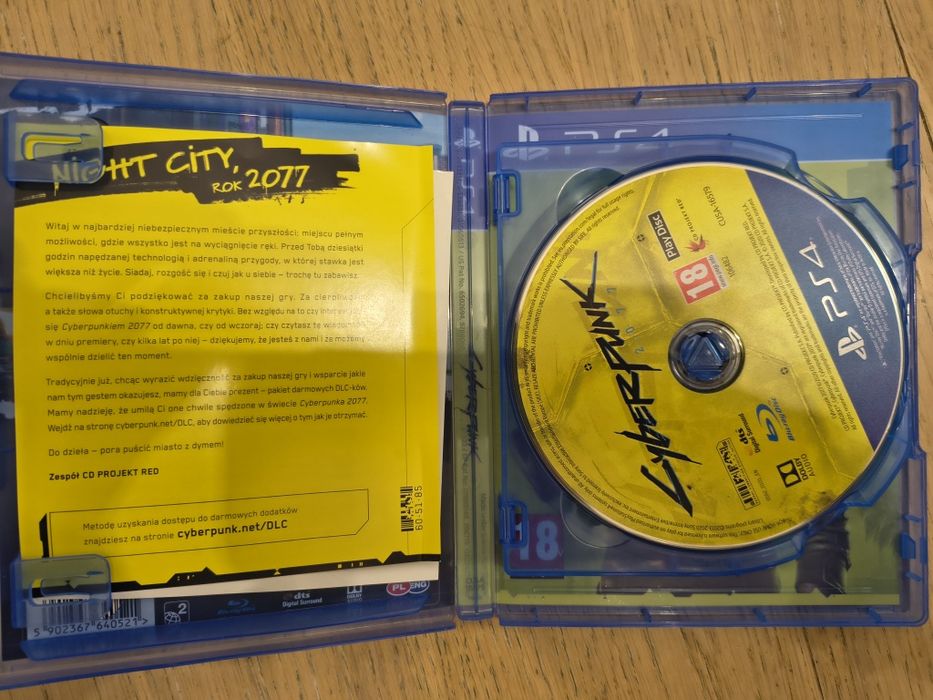 Cyberpunk 2077 PL PS4 PS4