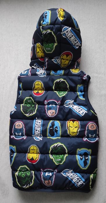 Bezrękawnik chłopięcy Marvel rozmiar 122