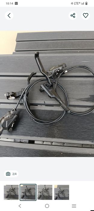 Hamulec hydrauliczny przedni shimano