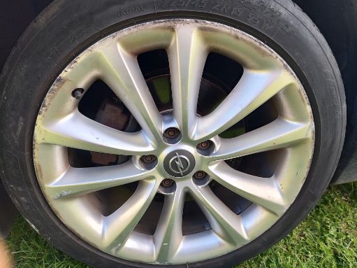 Felgi aluminiowe astra j 18" z oponami zima lato