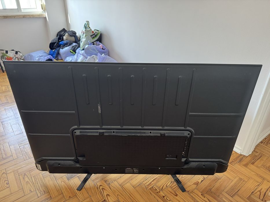 Tv com ecrã partido