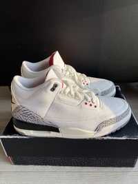 Nike Air Jordan 3 Retro White Cement US10/EU44 nowe!