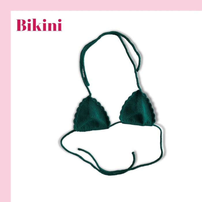 Biquini em crochet