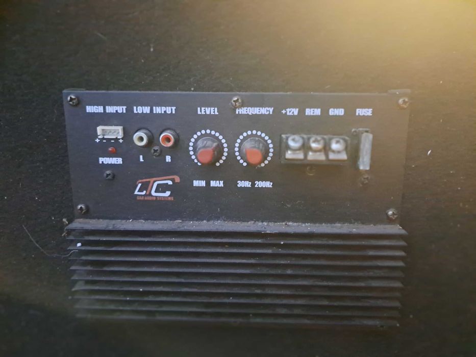 Subwofer samochodowy, tuba basowa LTC