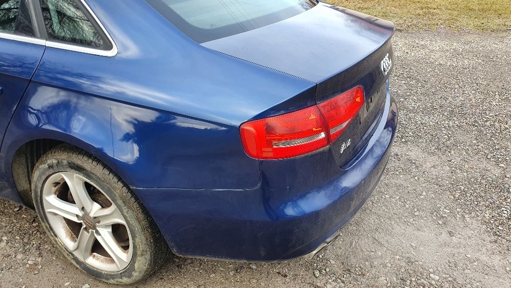 Audi a4 b8 Lift Sedan Klapa Tył Zderzak Drzwi  LD5Q Ładna