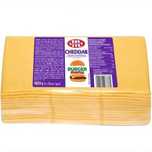 Сир Чеддер Плавленний Слайси Mlekovita Cheddar, 1033 г (84 слайси)