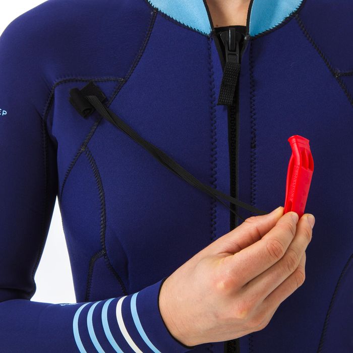 Fato de Neoprene 4/3 de Marcha Aquática Mulher Azul