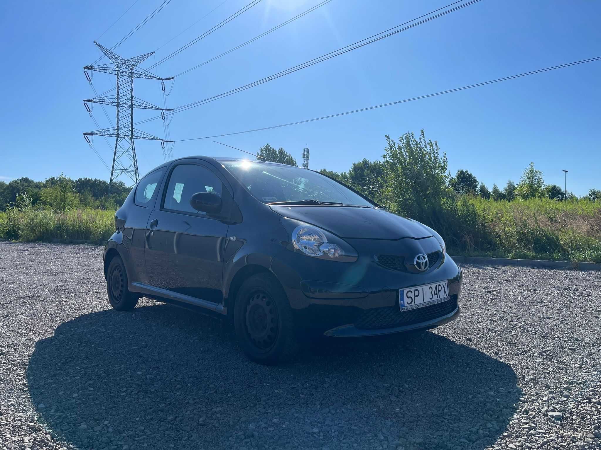 Toyota Aygo 2008 KLIMATYZACJA PRZEGLĄD  do 2026 OC do 2026 ZOBACZ