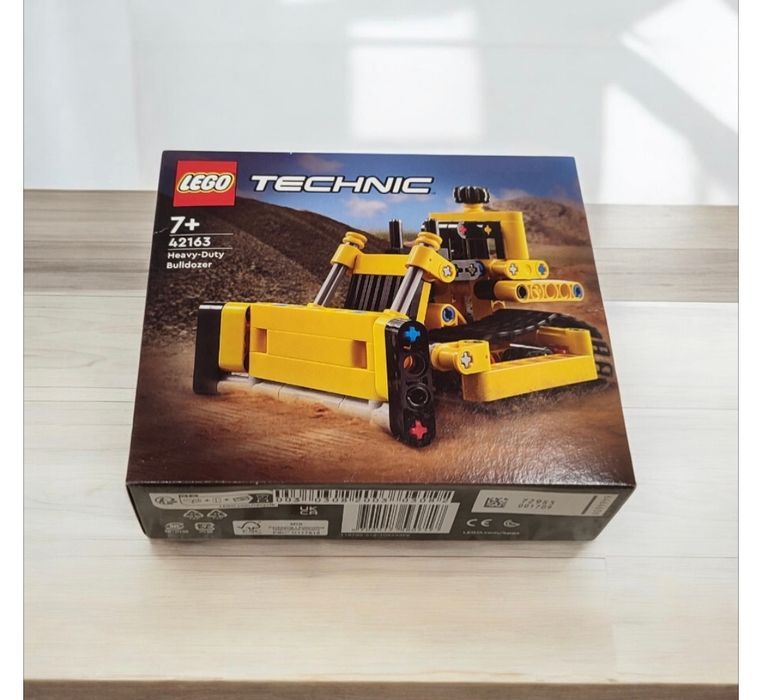 Nowy zestaw LEGO Technic 42163 Ciężki buldożer