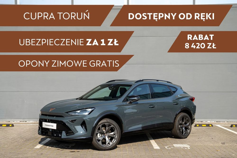 Cupra Formentor NOWY MODEL CUPRA Formentor - 1.5eTSI 150km DSG 7-biegowy NOWY MODEL
